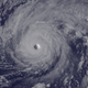Hurricane Nicole, about 270 miles southwest of Bermuda in this image captured by the GOES East satellite last night. Image: NOAA